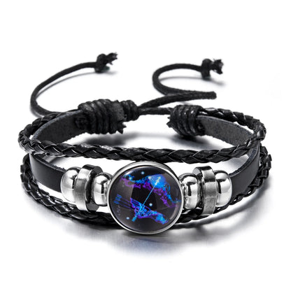 Zodiac Sign Charm Bracelets for Men and Women.