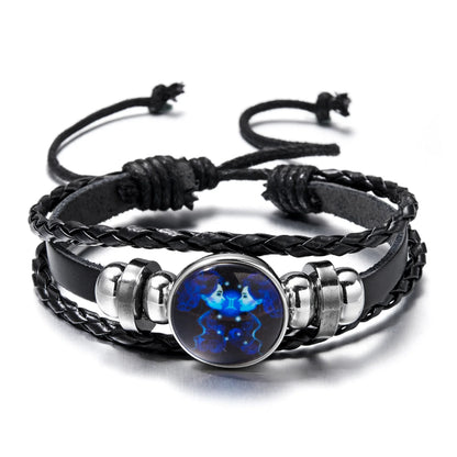 Zodiac Sign Charm Bracelets for Men and Women.